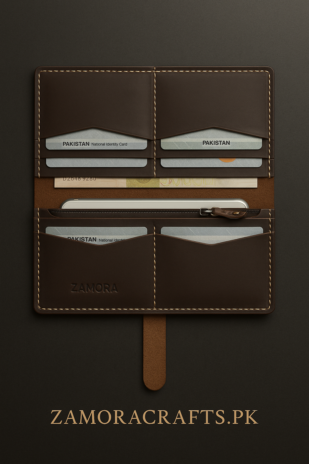 Crazy Horse Leather Wallet – Rugged Luxury, Maximum Utility