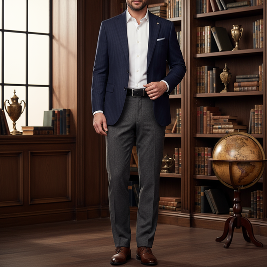 Premium Genuine Leather Men’s Belt – Classic Pin Buckle