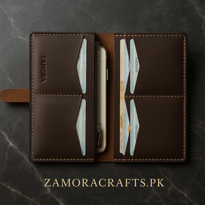 Crazy Horse Leather Wallet – Rugged Luxury, Maximum Utility