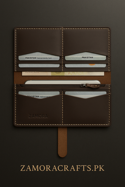 Crazy Horse Leather Wallet – Rugged Luxury, Maximum Utility