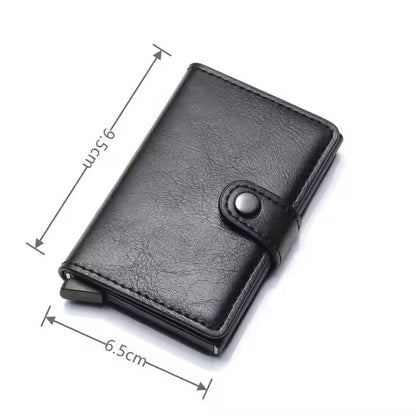 PU Leather Wallet & Pop up card holder