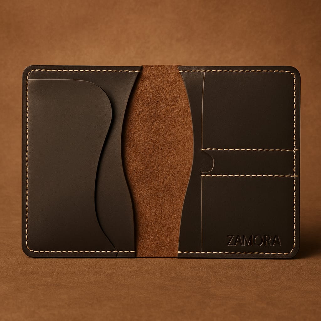 Zamora Premium Leather Passport Cover