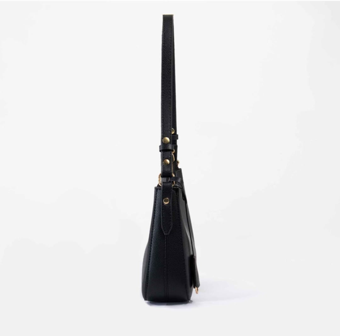 Premium Textured Faux Leather Shoulder Ladies Bag